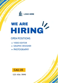 White Maximalist Job A2 template