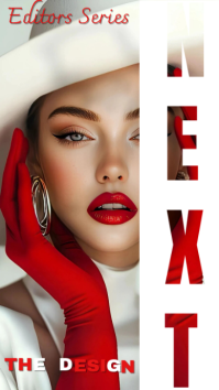 White Maximalist Magazine Cover  Instagram Story template