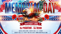 Blanco Memorial Day Party งานแสดงผลงานแบบดิจิทัล Template