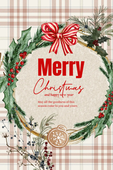 Copy of White Maximalist Merry Christmas Design Poster | PosterMyWall