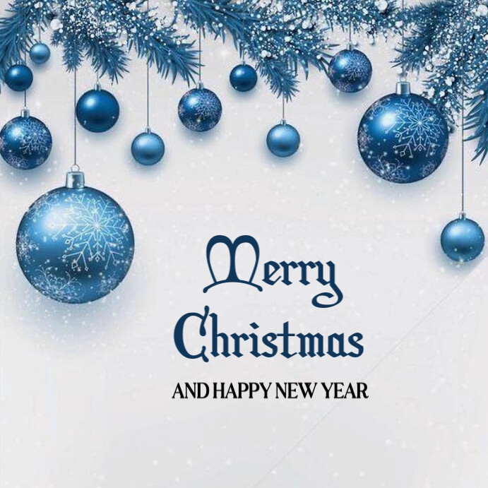 White Maximalist Merry Christmas Instagram Po Template | PosterMyWall