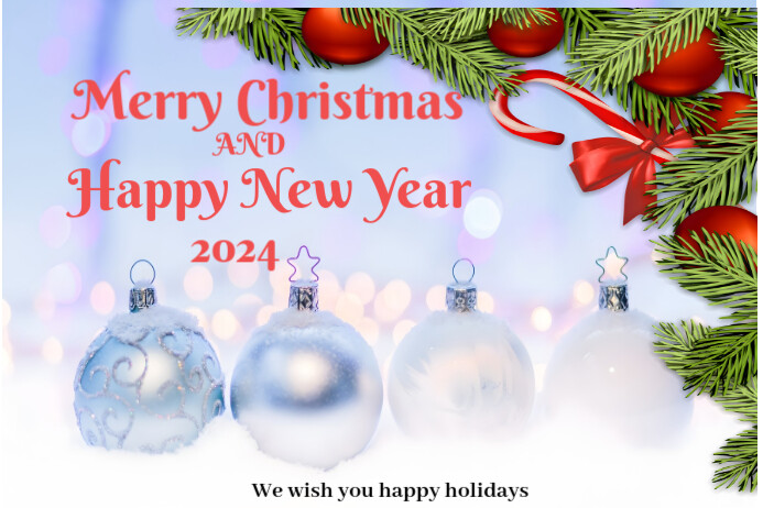 Plantilla de White Maximalist Merry Christmas Poster | PosterMyWall