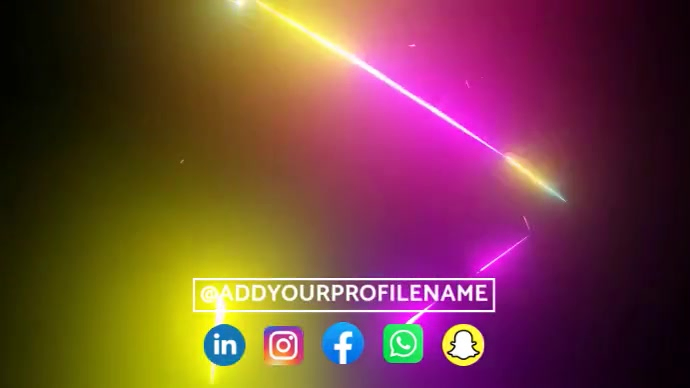 White Maximalist Motion Graphics Digital Display (16:9) template