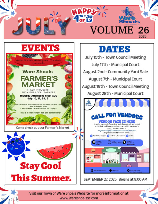 White Maximalist Newsletter Flyer (us Letter) template