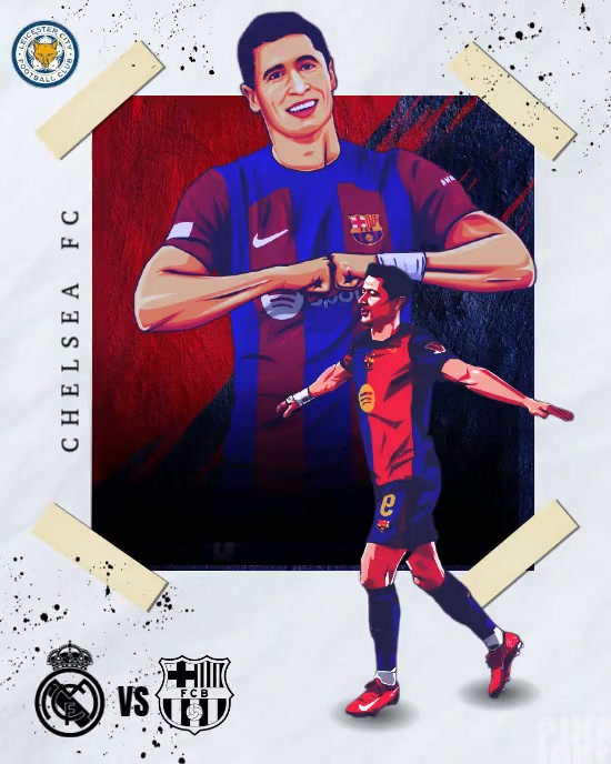 White Maximalist Next Up Match Template – Editable Football & Soccer Game Day Poster Instagram Portr