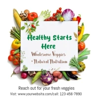 White Maximalist Nutrition Awareness Design Instagram Post template