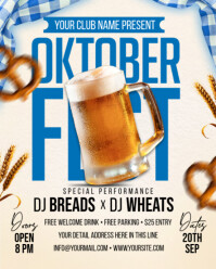Blanco Oktoberfest Event Instagram Portrait Template