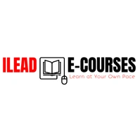White Maximalist Onliine Courses Logo template