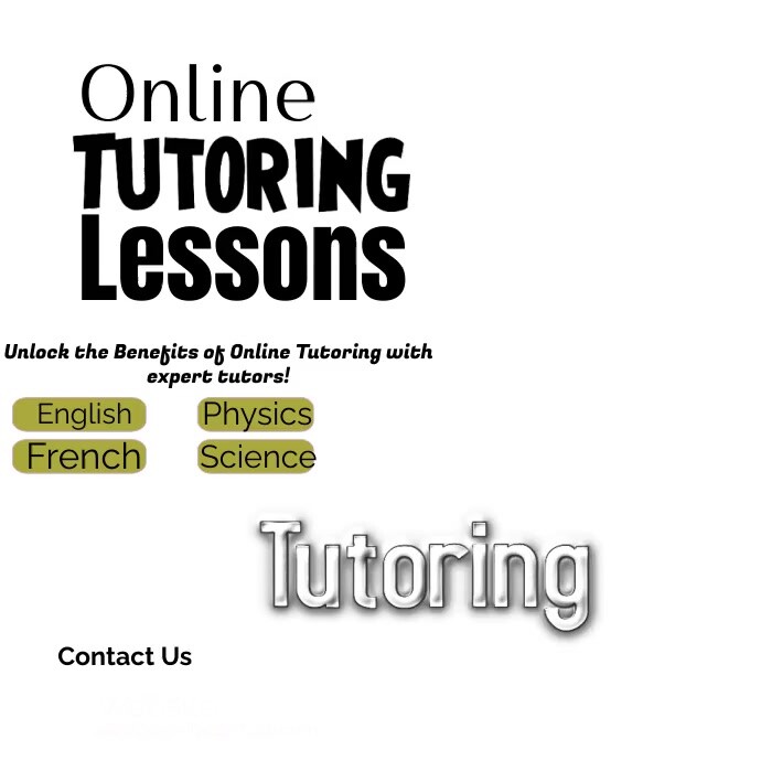 White Maximalist Online Tutoring Lesson Class สี่เหลี่ยมจัตุรัส (1:1) template