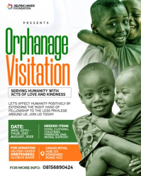 White Maximalist Orphanage Home Design Instagram Portrait template