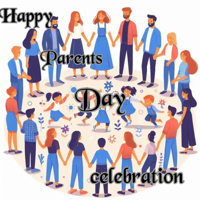 White Maximalist Parents Day Template  Instag Instagram Post
