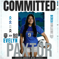 White Maximalist Player Commitment Instagram Post template