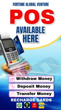 White Maximalist Pos Services  Instagram Story template