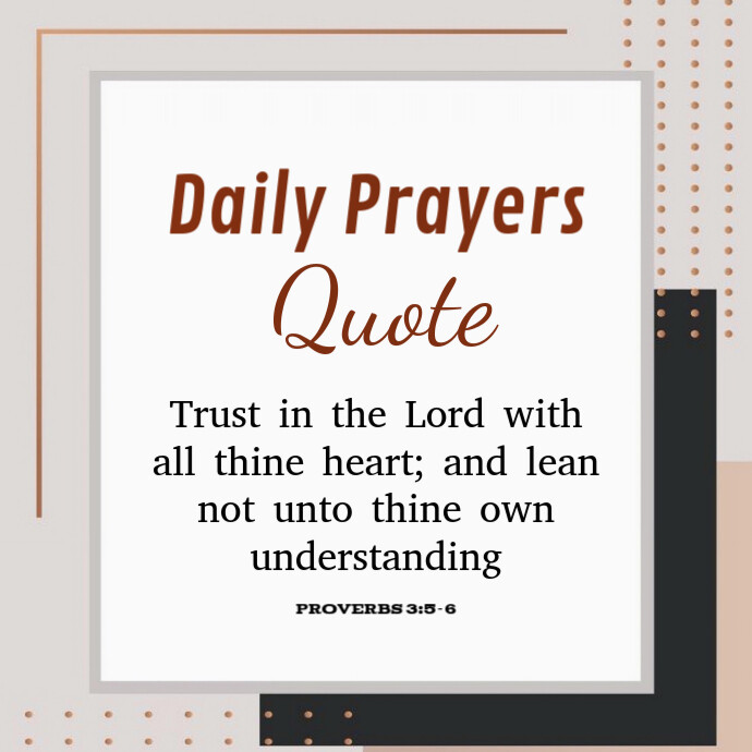 White Maximalist Prayer Quote Logo 徽标 template