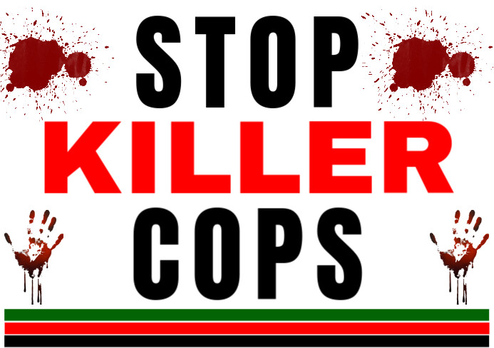 White Maximalist Protest Signage A3 template