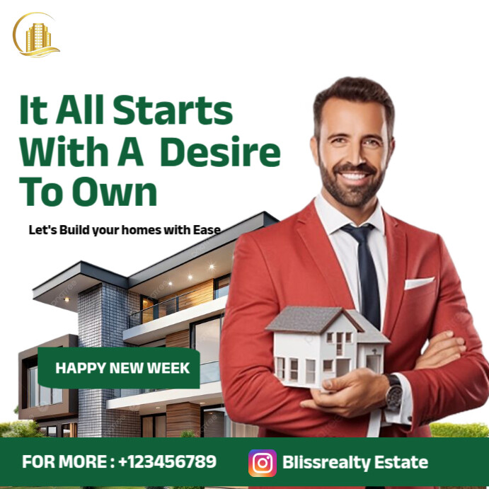 Copy of White Maximalist Real Estate Flyer Property Flyer Instagram ...