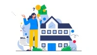 White Maximalist Real Estate Marketing  Real Estate Flyer Youtube Thumbnail template