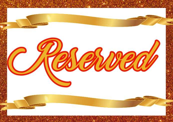 Copy of White Maximalist Reserved A4 | PosterMyWall