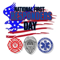 White Maximalist Responders Day  Instagram Post template