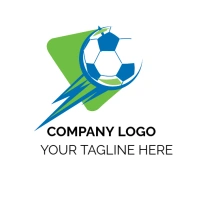 White Maximalist Sports Logo Logo template