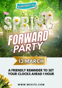 White Maximalist Spring Forward Template A2