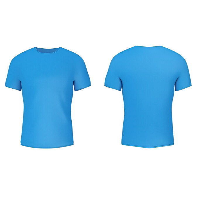 White Maximalist Square (1:1) mockup front and back tshirt. template