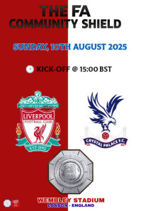 White Maximalist This Is A Promotional Poster For A Football Match, Specifically The Fa Community Sh Pinterest Graphic template
