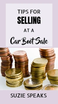 White Maximalist Tips For Selling At A Car Boot Sale  Instagram Story template