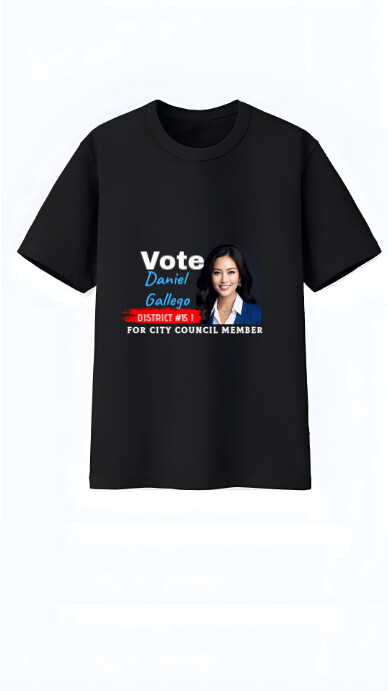 Copy of White Maximalist Vote/ Campaign T Shirt Instagram Story ...