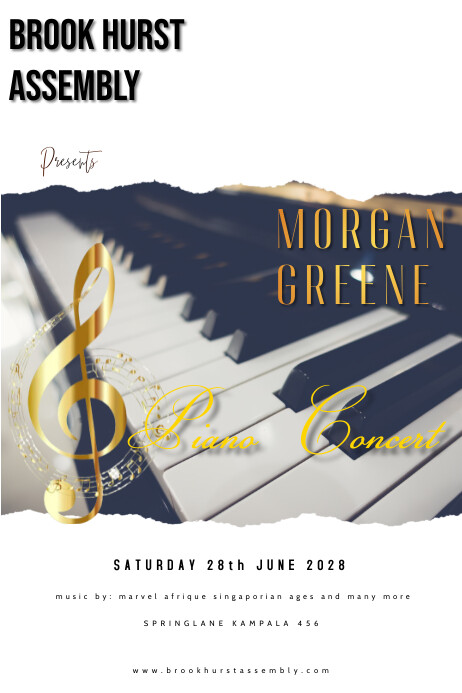 White Maximalist Wh Poster Template | PosterMyWall