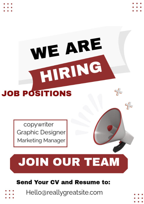 White Maximalist White A4 template