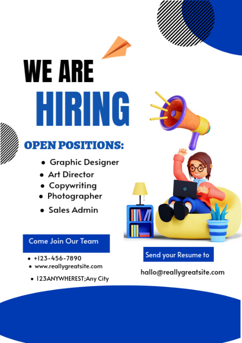 White Maximalist White  A4 template