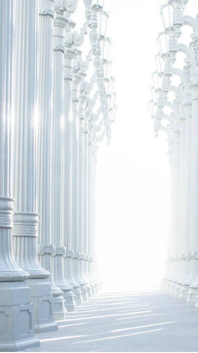 White Maximalist White Digital Display (9:16) template