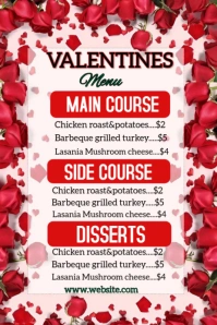 White Maximalist White Valentin Pinterest Graphic template