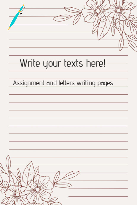 Plantilla de White Maximalist White Writing Papers Poster | PosterMyWall