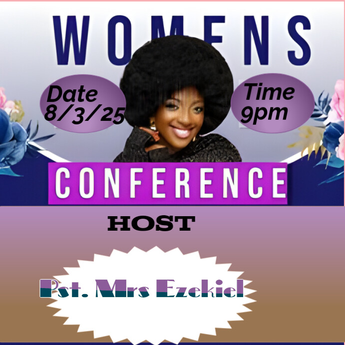 Copy of White Maximalist Women Conference Poster Flyer Instagram Post ...