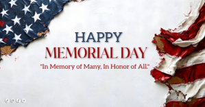 White Memorial Day Facebook Shared Image template