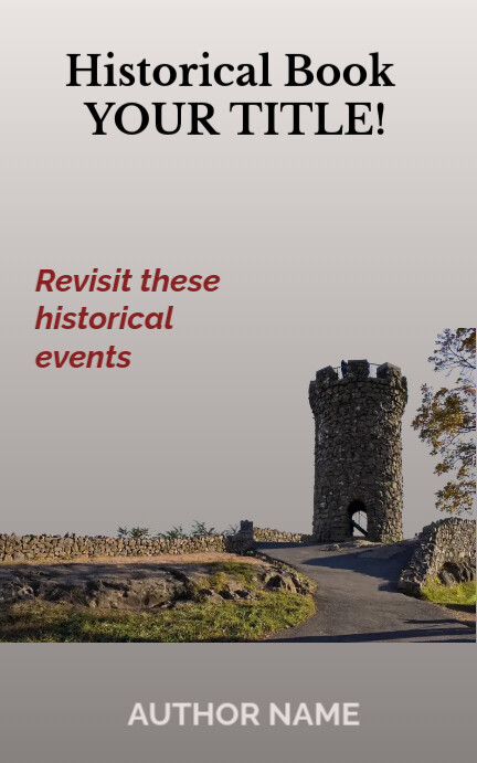 Historical Book Cover Template | PosterMyWall