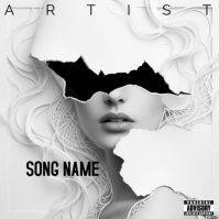 White Modern & Minimal Album Cover Album Cover Обложка альбома template