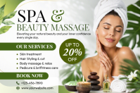 Hvid Beauty and Spa Services Poster Template