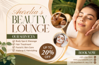 Branco Beauty Lounge Services Poster Template
