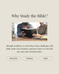 White Bible Study Instagram Portrait Template - Page 2