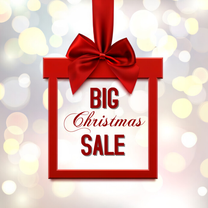 Copy of White Modern & Minimal Big Christmas Sale Instagram Post ...
