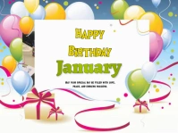 White Modern & Minimal Birthday Yard Sign template