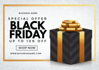 Bianco Black Friday Sale A3 Template - Page 1