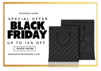 White Black Friday Sale A3 Template - Page 3