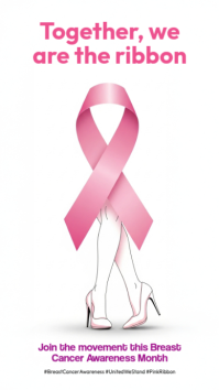 Wit Breast Cancer Awareness Instagram-Story Template