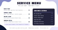 Weiß Car Wash Services Изображение, которым поделились на Facebook Template - Page 2