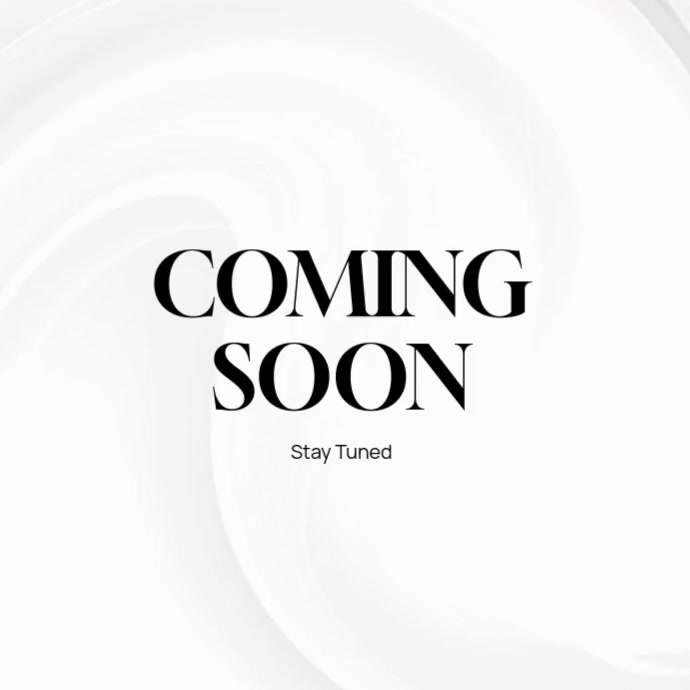 Copy of White Modern & Minimal Coming Soon Announcement Poster
