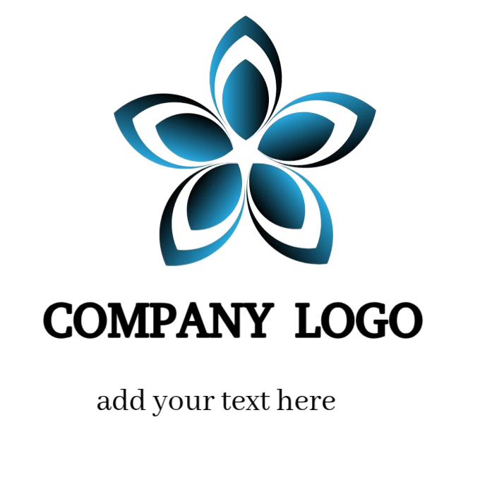 White Modern & Minimal Company Logo Logo Template | PosterMyWall